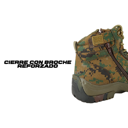 Botas Militares Digital BDU Digital Verde Stealth Airlight 707