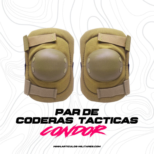 Las coderas Cóndor EP1-498 son un equipo táctico de protección diseñado para ofrecer seguridad, comodidad y durabilidad. Están fabricadas con espuma de alta densidad de 0,5 pulgadas (0,5”) que absorbe impactos y reduce la transmisión de golpes al codo.