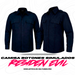 Camisa Táctica Uniforme Azul Marino Manga Larga Policía Residen Evil Militaría