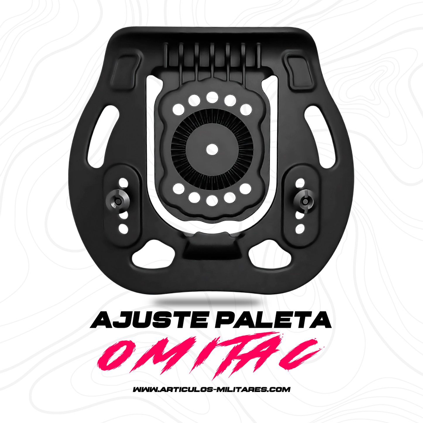 Paleta Gancho De Sujecion Para Funda Holster Omitac