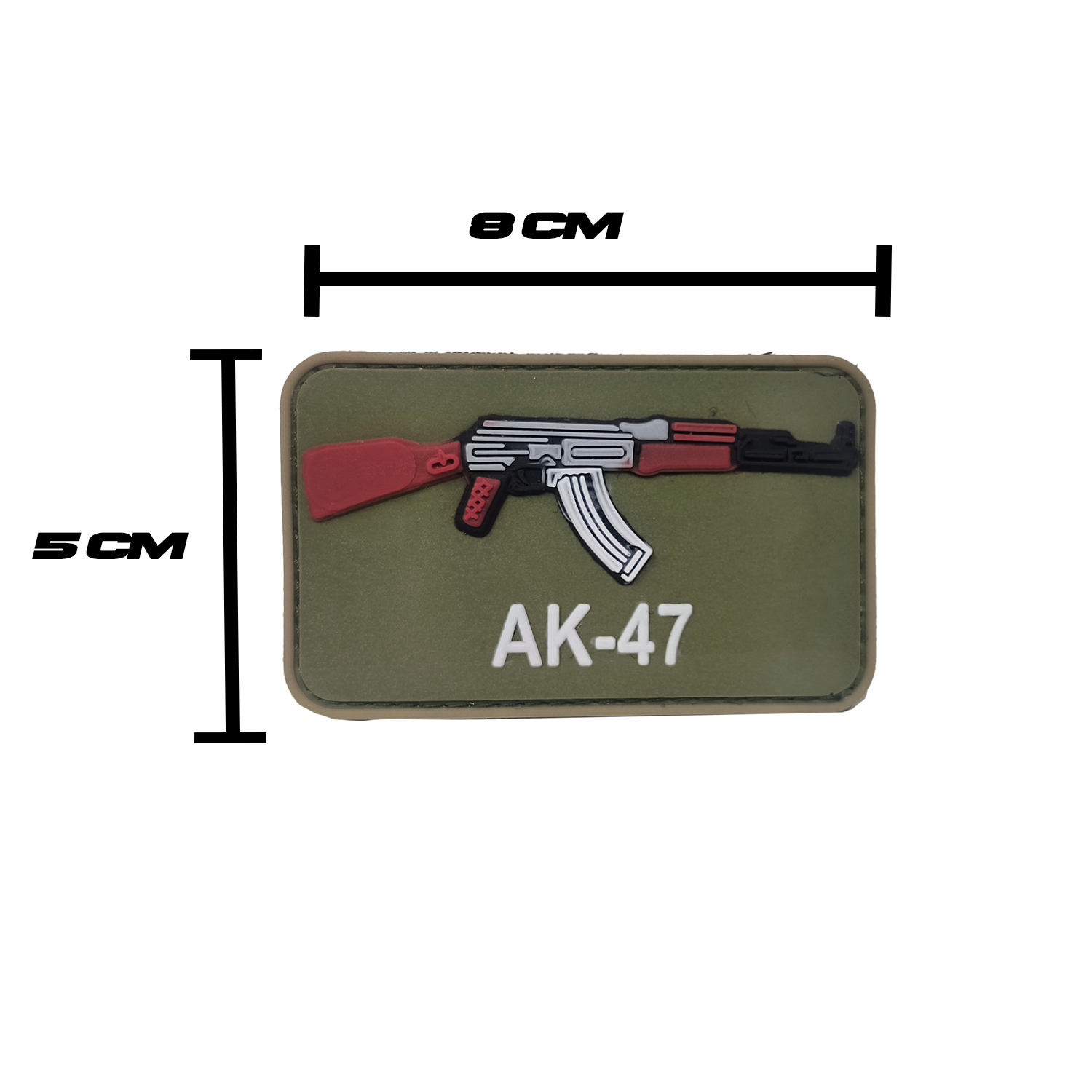 Parches Tacticos De armas De PVC