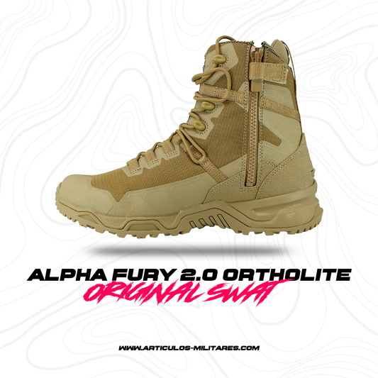 Botas Tácticas Alpha Fury 2.0 Ortholite ORIGINAL SWAT
