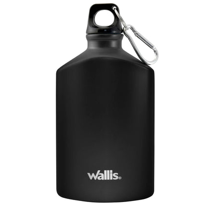 Cantimplora Anfora Aluminio Gancho Y Tapa Rosca 500ml Wallis Wallis