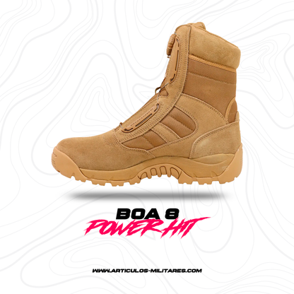 Botas Tácticas Boa 8 POWER HIT