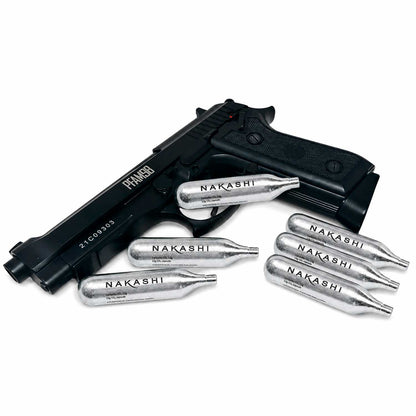 Balines De Metal 1500 4.5m Nakashi Kit 25 Tanques De Co2 12g Residen Evil Militaría
