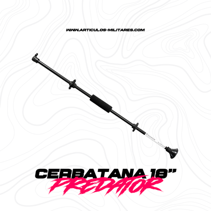 Cerbatana Profesional Metálica 18'' PREDATOR Predator