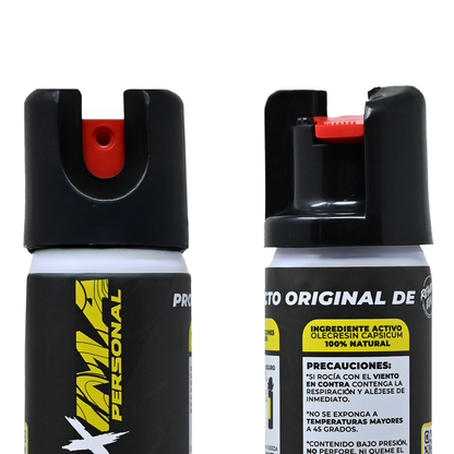 Gas Pimienta Maxima Kit Defensa Taser Police Silbato Colores