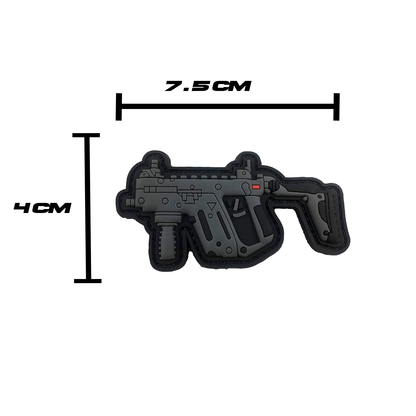 Parches Tacticos De armas De PVC