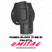 Funda Para Pistola Glock 17,22,31 Ajuste Paleta Omitac