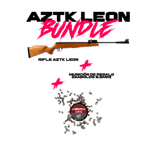 Rifle De Aire Aztk Leon X 5.5 mm KIT