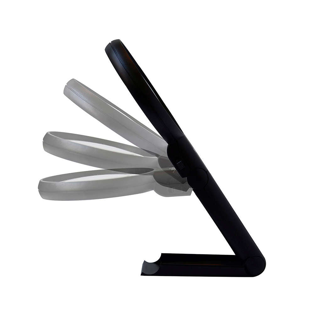 Lupa Multi-ángulo 9.9 Cm Diámetro C/luz Led, 2x Y 4x Wallis