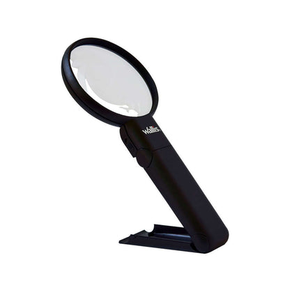 Lupa Multi-ángulo 9.9 Cm Diámetro C/luz Led, 2x Y 4x Wallis Wallis