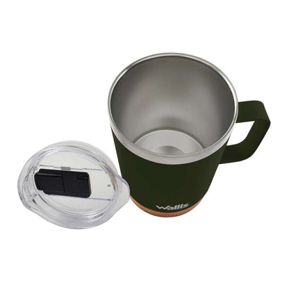 Taza Wallis Térmica Deslizante Antiderrames 350ml Acero Wallis
