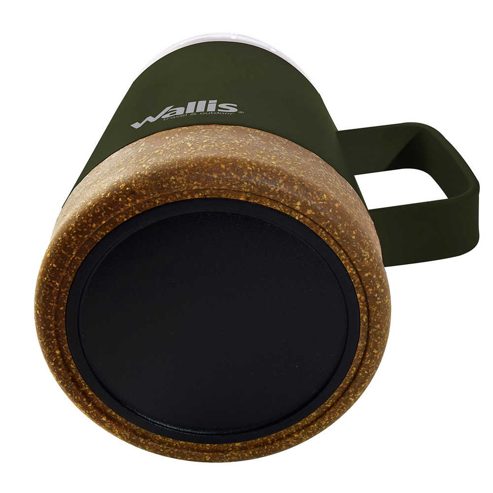 Taza Wallis Térmica Deslizante Antiderrames 350ml Acero Wallis