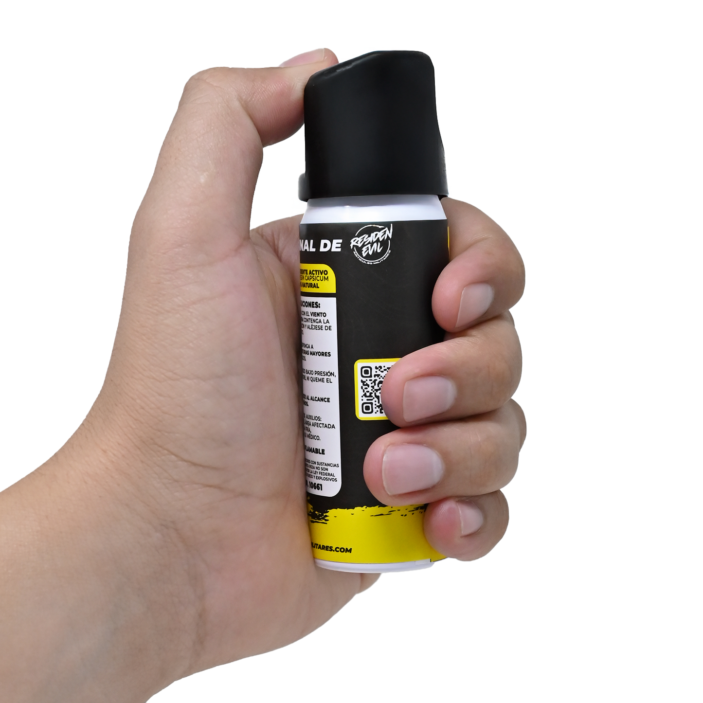 Kit Para Defensa Personal Taser Police + Gas Pimienta Residen Evil Militaría