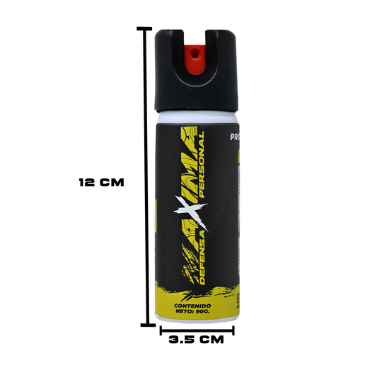 Gas Pimienta Maxima Kit Defensa Taser Police Silbato Colores