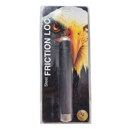 Se muestra bastón retráctil ASP de 21 pulgadas acompañado de su caja original, ideal para almacenamiento y protección.