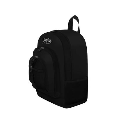 Mochila Escolar East West Con Gancho Porta Llavero Y Botella