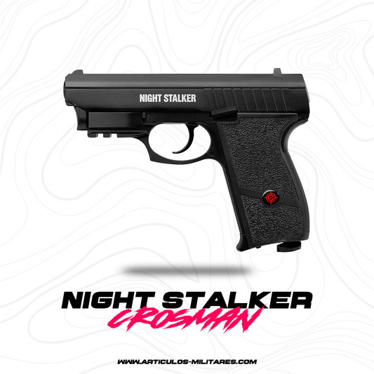 Pistola Night Stalker Crosman Blowback 4.5mm 420fps