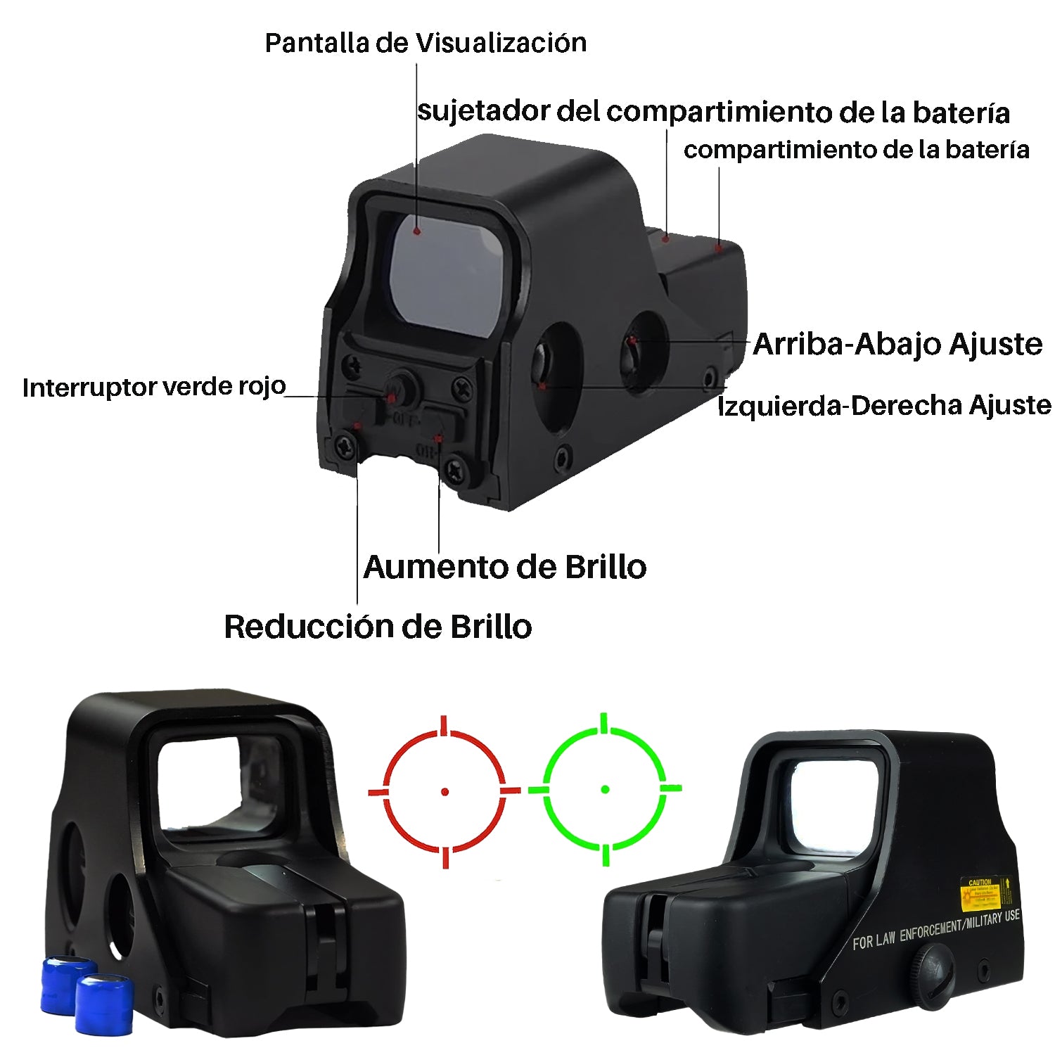 Rifle T-REX Aztk  5.5mm Pcp  800 fps Con Accesorios