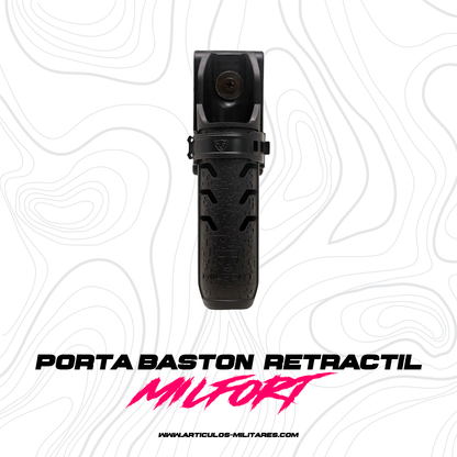 Porta Baston Retractil Milfort 16-26 pulgadas