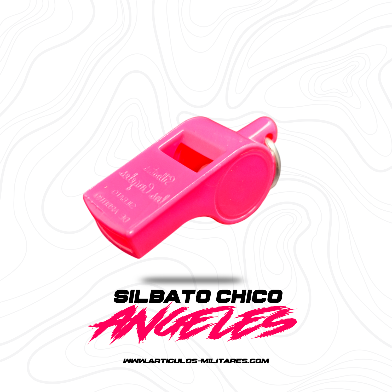 Silbato Plastico Marca Angeles Silbatos Los Angeles
