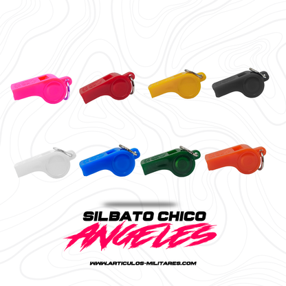 Silbato Plastico Marca Angeles Silbatos Los Angeles
