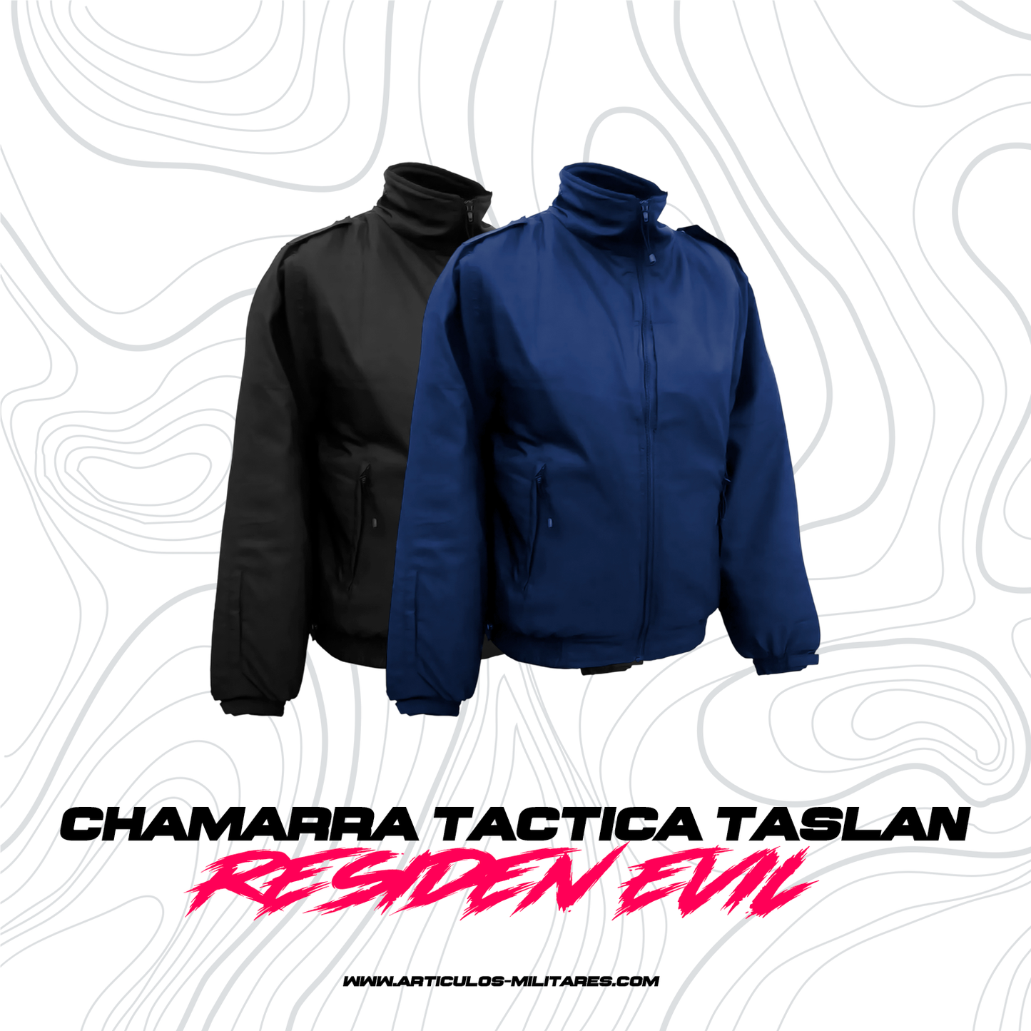 Chamarra táctica Corta Taslan Rompevientos