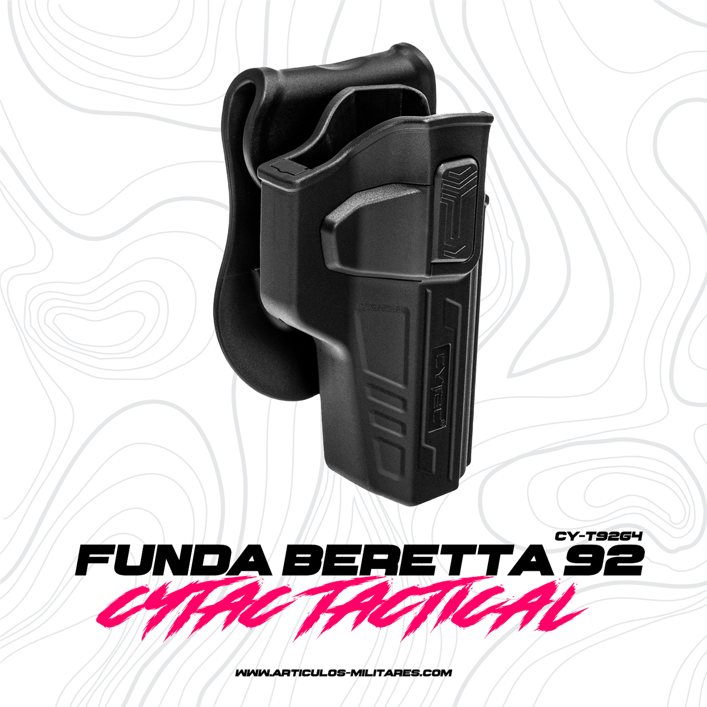 Funda Holster Cytac Beretta 92/92fs/gsg92/reguard