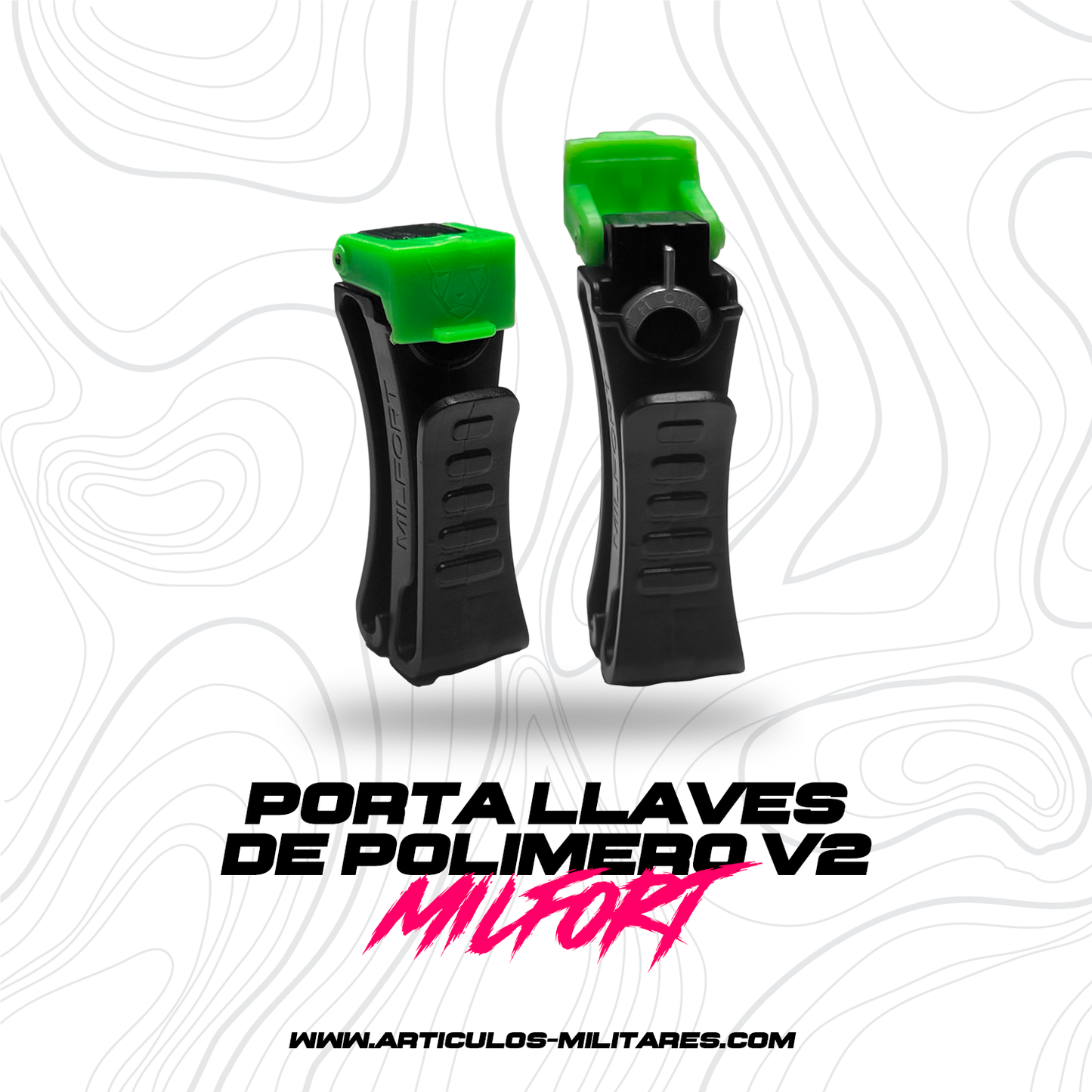 Porta Accesorios  Gorra Llaves V2 Milfort