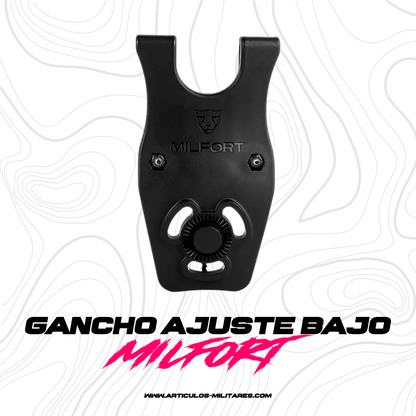 Gancho de Ajuste Bajo (accesorios para fundas milfort) Milfort