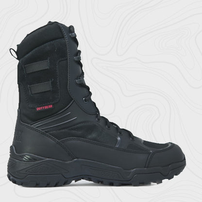 Promocional de botas tacticas 4763 en color negro duty gear por Residen Militaría