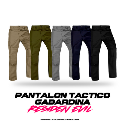 Pantalón Táctico Gabardina Cargo Trabajo