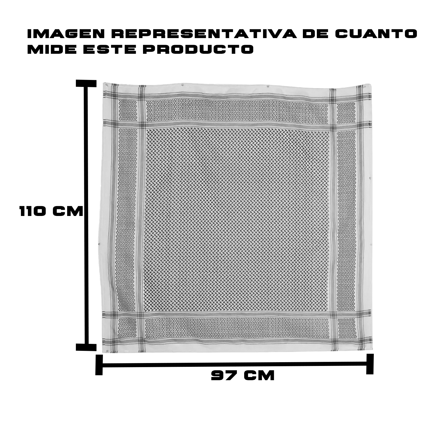 Bufanda Shemagh Árabe  Pixelado Rothco