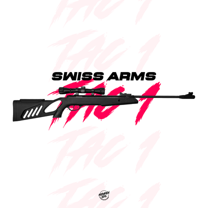 Rifle Deportivo Swiss Arms Tac1 Con Mira 4x32 Diabolo 5.5mm