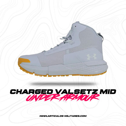 Botas Under Armour Charged Valzetz Mid Gris Under Armour
