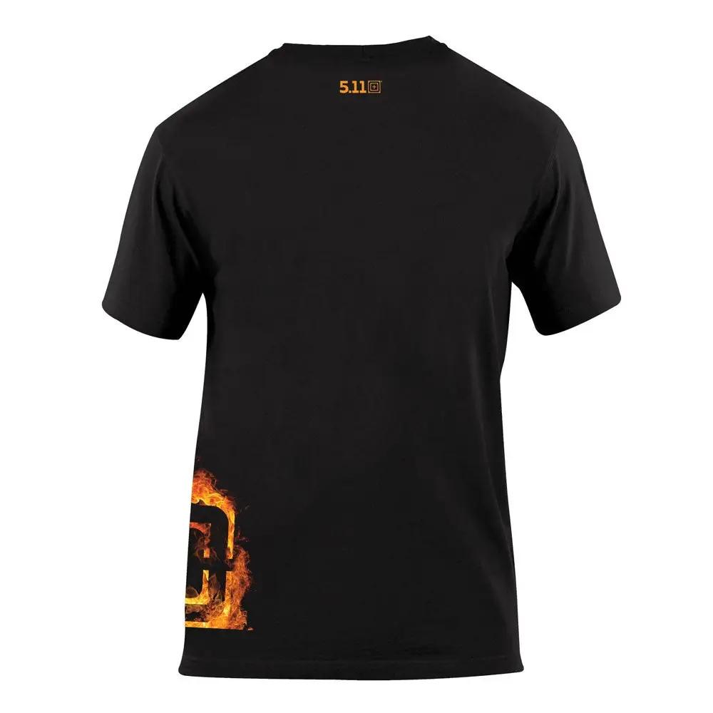 Playera 5.11 Fire Scope Negra