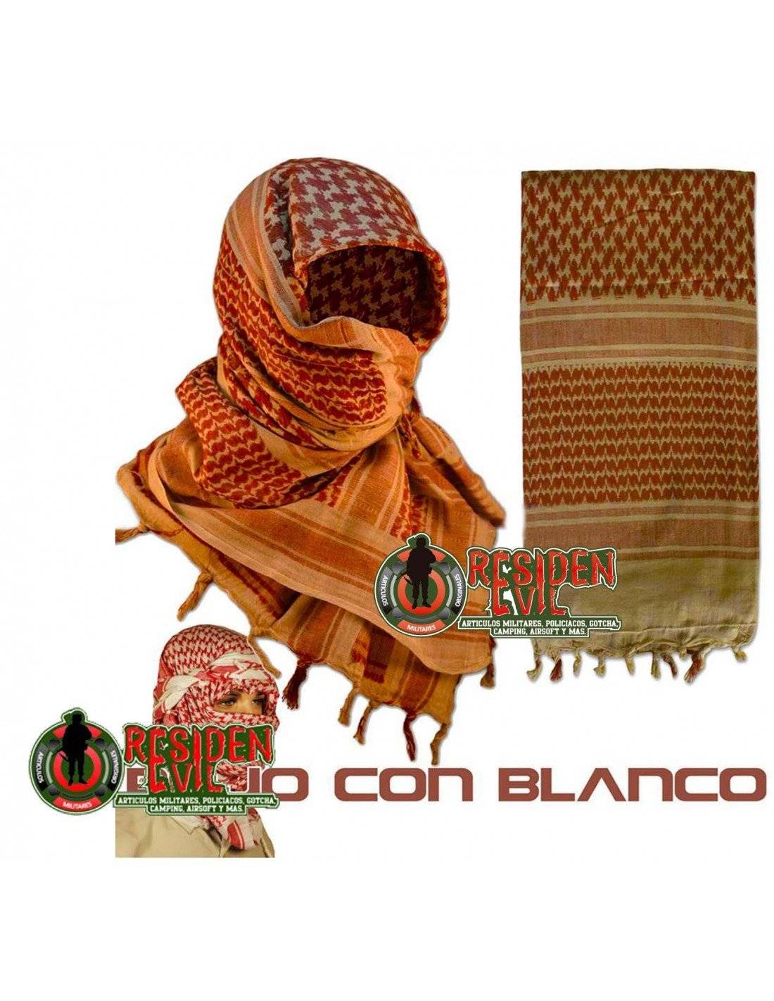 Bufanda Turbante Árabe Shemagh Americano
