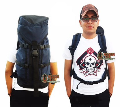 Mochila Viaje Excursión Campista Maleta Residen Evil Militaría
