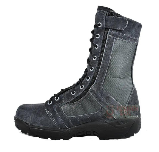 Botas Tipo Swat GRIS Táctica Ligera Comando Militar