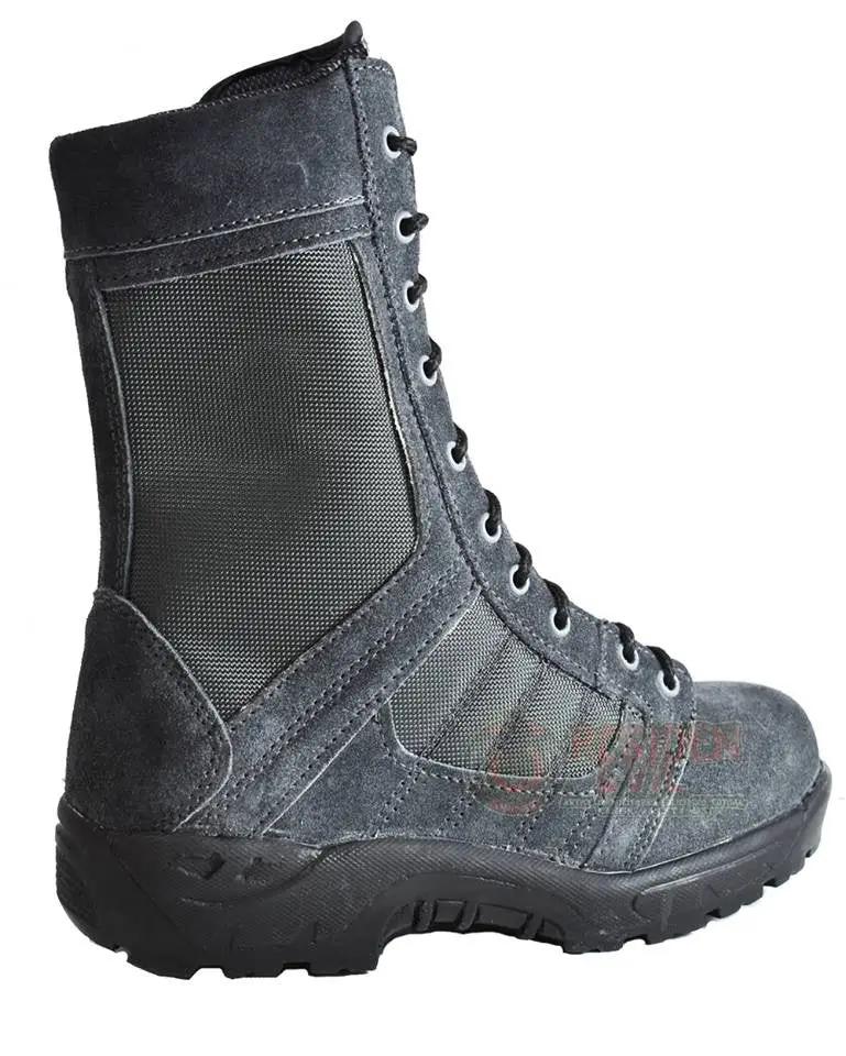 Botas Tipo Swat GRIS Táctica Ligera Comando Militar