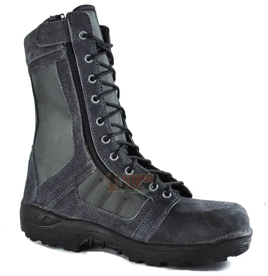 Botas Tipo Swat GRIS Táctica Ligera Comando Militar