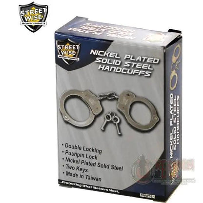 Esposas Policiales Street Wise Nickeladas