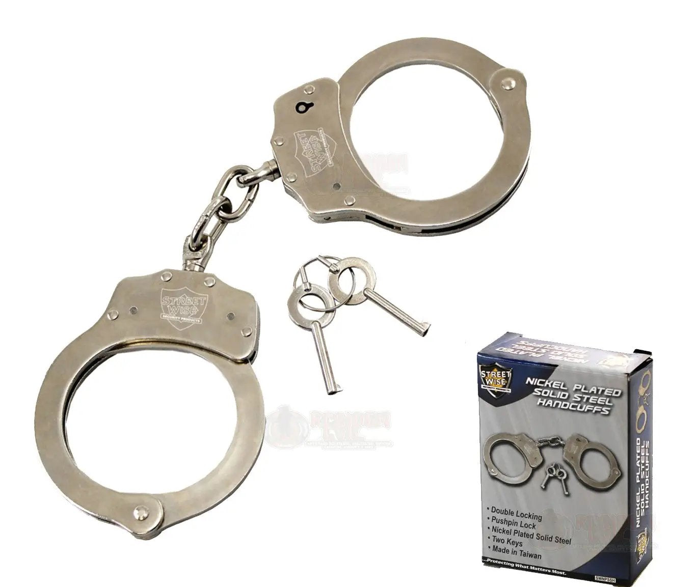 Esposas Policiales Street Wise Nickeladas