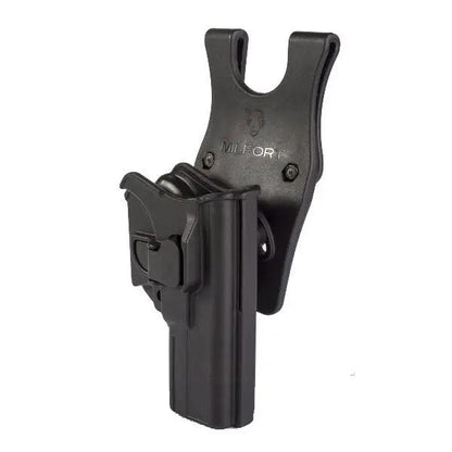 Funda Pistola Glock 17/19/22 Gancho de Ajuste Bajo Milfort Milfort