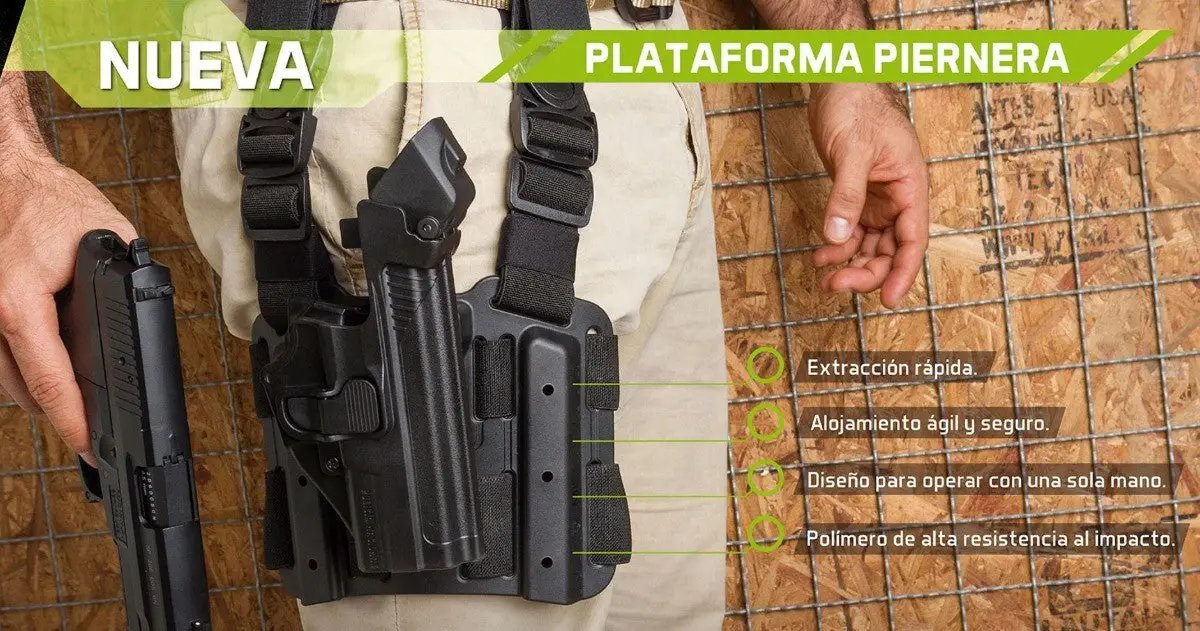Plataforma Para Funda Milfort Pistola Glock Beretta Px4 Sig Sauer Caracteristicas