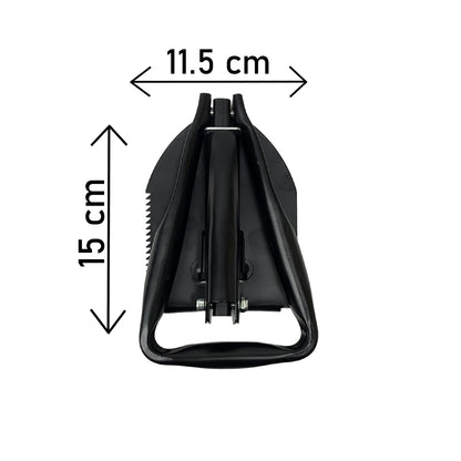 Pala Portátil Militar Plegable Pico Sierra Con Funda Gratis