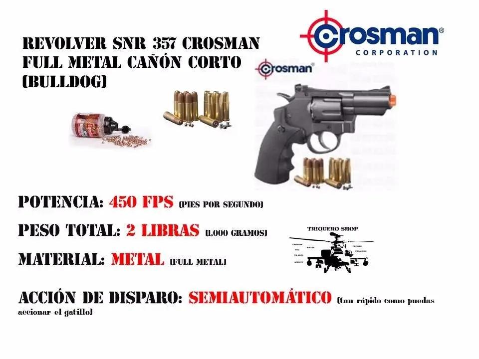 Revolver Crosman Bulldog Snr 357