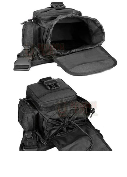 Mochila Táctica Mariconera Negro Residen Evil Militaría