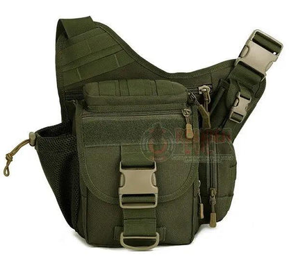 Mochila Táctica Mariconera Verde Residen Evil Militaría